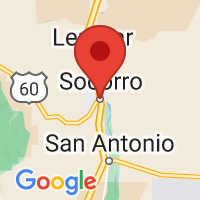Map of Socorro NM US